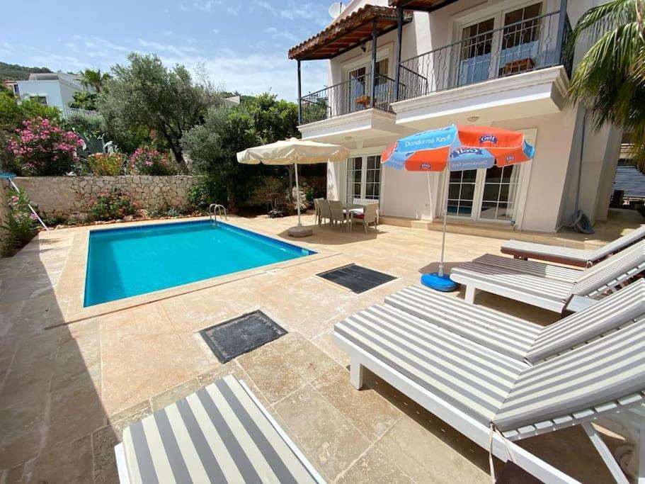 Villa Leton Kleo - Kalkan Center Luaran gambar